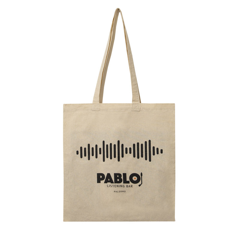 Tote Bag Pablo Listening Bar Borsa in Cotone